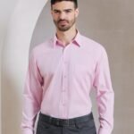 Premier Long sleeve poplin shirt - Shirts | Xcel UK