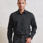 Premier Long sleeve ‘recyclight’ poplin shirt - Shirts | Xcel UK