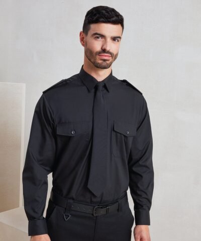 Premier Long sleeve pilot shirt - Shirts | Xcel UK