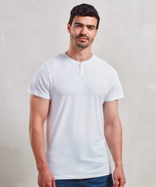 Premier MenÂ’s cotton rich Â‘comisÂ’ tee