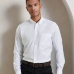 Premier Signature oxford long sleeve shirt - Shirts | Xcel UK