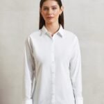 Premier Women's supreme poplin long sleeve shirt - Shirts | Xcel UK
