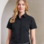 Premier Women's supreme poplin short sleeve shirt - Shirts | Xcel UK