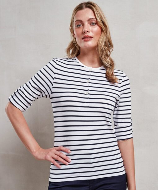 Premier Women's long john roll-sleeve tee