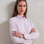 Premier Women's cotton-rich oxford stripes blouse - Shirt | Xcel UK
