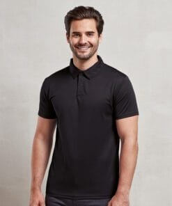 Premier CoolcheckerÂ® studded polo