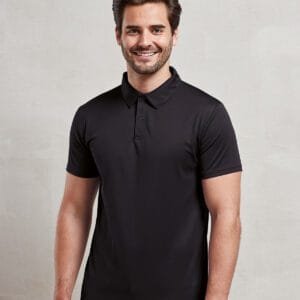 Premier Coolchecker studded polo