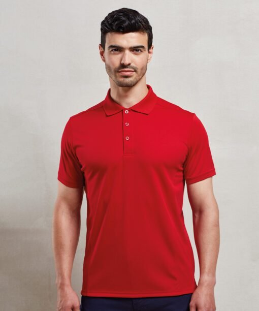 Premier CoolcheckerÂ® piquÃ© polo