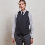Premier Women's hospitality waistcoat - Hi-Vis Waistcoat | Xcel UK