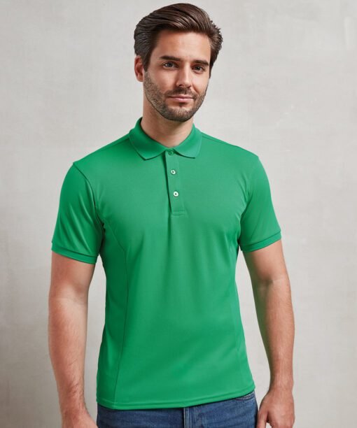 Premier CoolcheckerÂ® plus piquÃ© polo