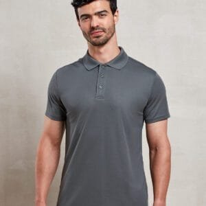 Premier Men’s spun dyed recycled polo shirt