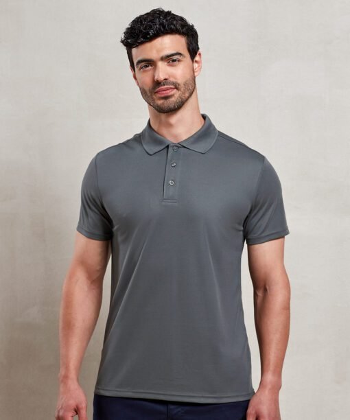 Premier MenÂ’s spun dyed recycled polo shirt