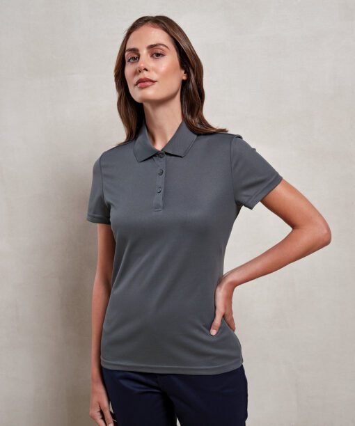 Premier WomenÂ’s spun dyed recycled polo shirt