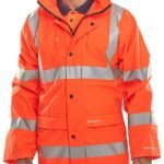 Beeswift Hi-Vis Breathable PU Jacket - High Visibility Jackets | Xcel UK