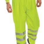 Beeswift Hi-Vis PU Overtrousers - Workwear Trousers | Xcel UK