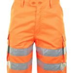 Beeswift Hi-Vis Rail Spec Shorts - Work Shorts | Xcel UK