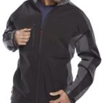 Beeswift Two-Tone Soft Shell Jacket - Workwear Jackets | Xcel UK