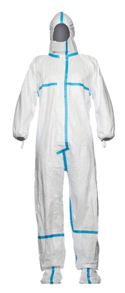 Tyvek 600 Plus Disposable Coverall With Socks - Disposable Coveralls | Xcel UK