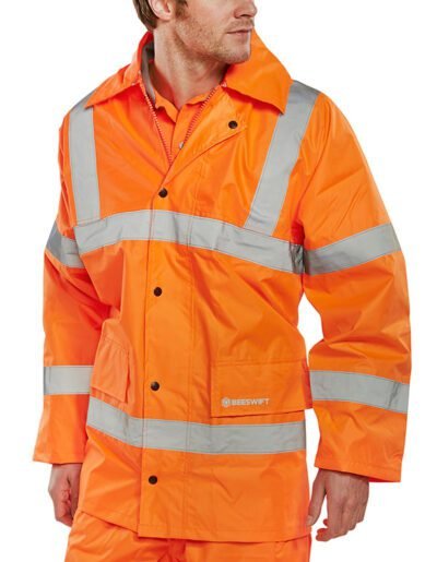 Beeswift Hi-Vis Lightweight Jacket - High Visibility Jackets | Xcel UK