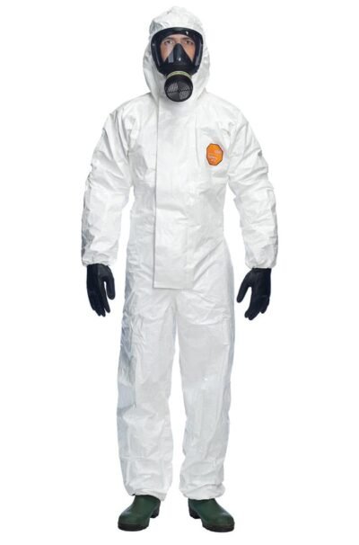 Tychem 4000S CHZ5 Hooded Disposable Coverall - Disposable Coveralls | Xcel UK
