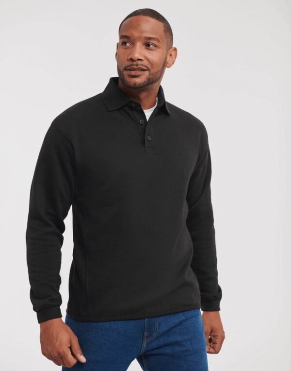Russell Athletic HEAVY DUTY COLLAR SWEATSHIRT — Custom Embroidery Available