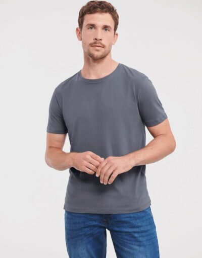 Russell Athletic MENS PURE ORGANIC TEE — Custom Embroidery Available