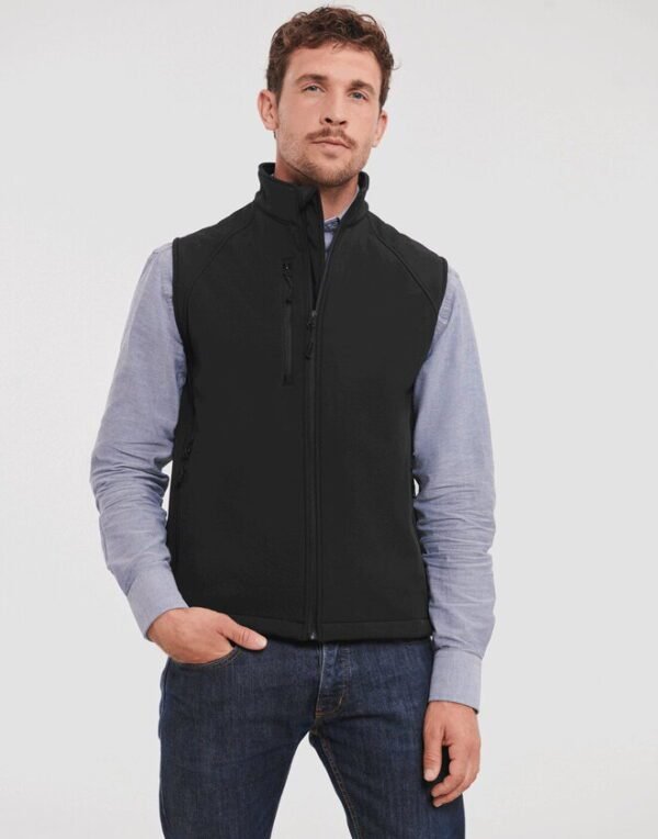 Russell Athletic MENS SOFTSHELL GILET