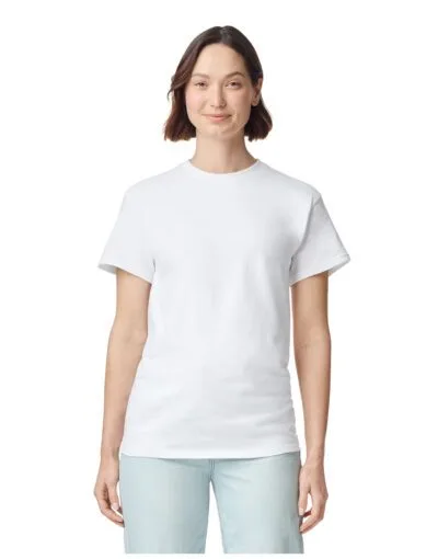 Gildan Gildan 2000 PFD Ultra Cotton Adult Prepared for Dye T-Shirt — Custom Embroidery Available | Xceluk