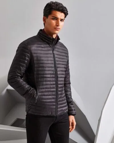 2786 2786 TS018 Mens Tribe Fineline Padded Jacket — Custom Embroidery Available | Xceluk
