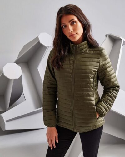2786 TS018F Ladies Tribe Fineline Padded Jacket