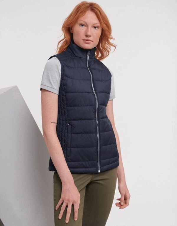 Russell Athletic LADIES NANO BODYWARMER — Custom Embroidery Available
