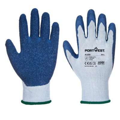 Portwest Grip 10 Latex Glove — Custom Embroidery Available