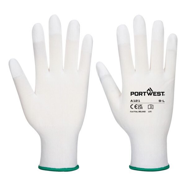 Portwest Grip 13 PU Fingertip Glove — Custom Embroidery Available