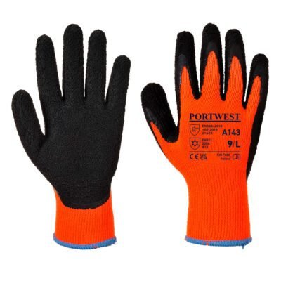 Portwest Cold 10 Latex Foam Glove — Custom Embroidery Available