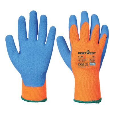 Portwest Cold 7 Latex Crinkle Glove — Custom Embroidery Available