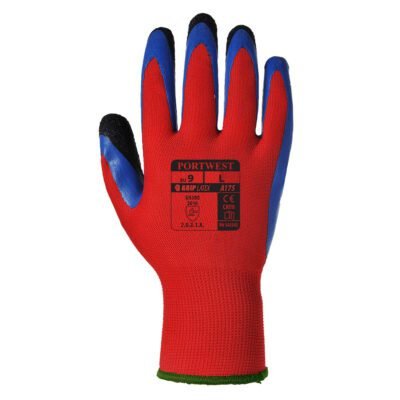 Portwest Grip 13 Latex Double Coated Glove — Custom Embroidery Available