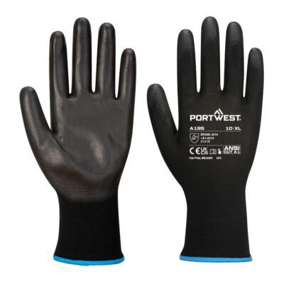 Portwest Grip 13 PU Touchscreen Glove — Custom Embroidery Available