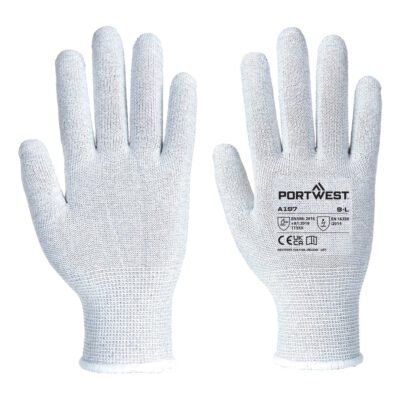 Portwest ESD 13 Liner Glove — Custom Embroidery Available