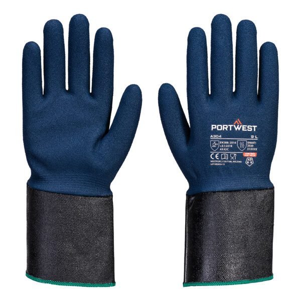 Portwest Grip C13 Nitrile Foam Extend Cuff Glove — Custom Embroidery Available