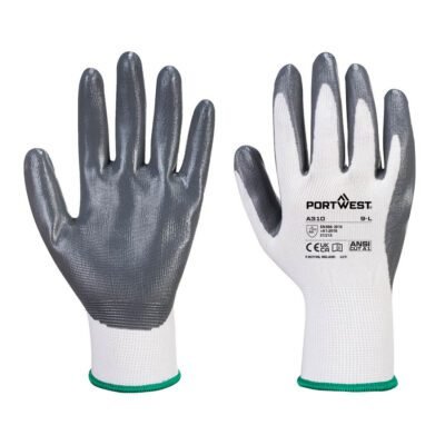 Portwest Grip 13 Nitrile Glove — Custom Embroidery Available