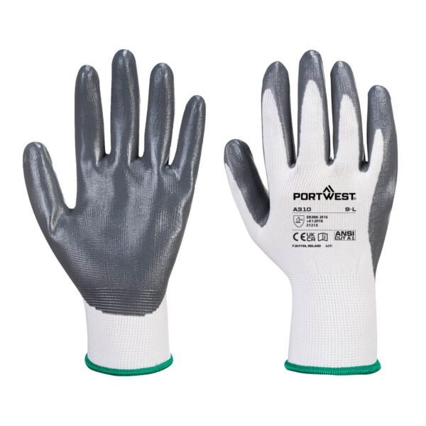 Portwest Grip 13 Nitrile Glove — Custom Embroidery Available