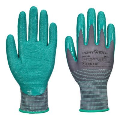 Portwest Grip 15 Nitrile Crinkle Glove (Pk12) — Custom Embroidery Available