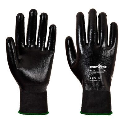 Portwest Grip 13 Full Coating Nitrile Glove — Custom Embroidery Available