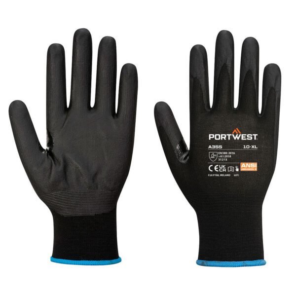 Portwest Grip 15 Nitrile Foam Touchscreen Glove (Pk12) — Custom Embroidery Available