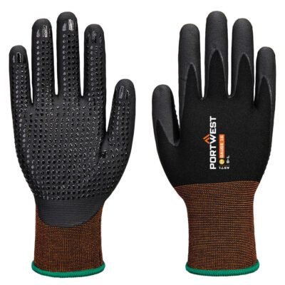 Portwest GP Grip 15 Nitrile Micro Foam Dotted Glove — Custom Embroidery Available