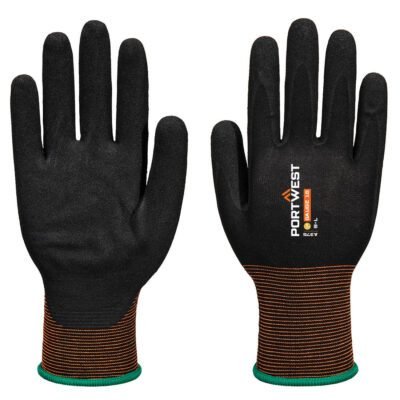 Portwest GP Grip 18 Nitrile Smooth/Sandy Glove — Custom Embroidery Available