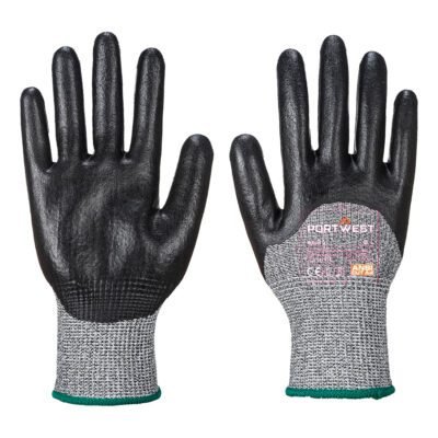 Portwest Cut D13 3/4 Nitrile Foam Glove — Custom Embroidery Available