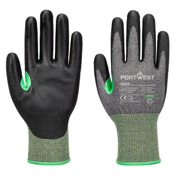 Portwest CS Cut C15 PU Glove — Custom Embroidery Available