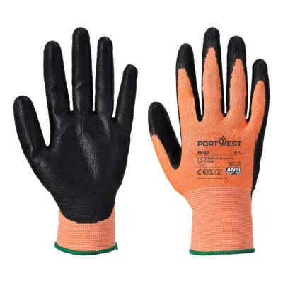Portwest Cut B13 Nitrile Amber Glove — Custom Embroidery Available