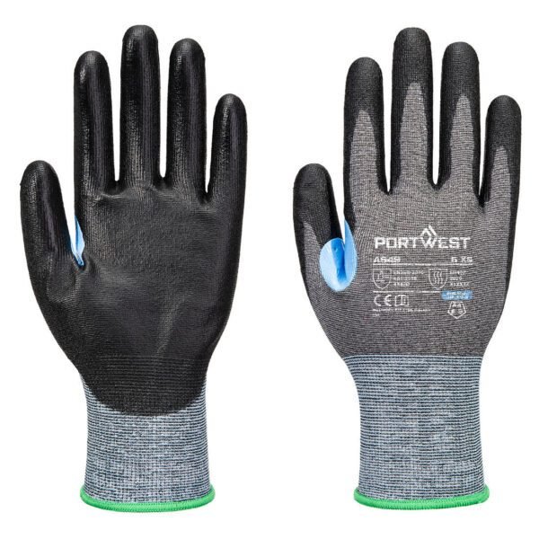 Portwest CS Cut D21 PU Glove — Custom Embroidery Available